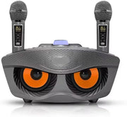 Omana Portable Karaoke Machine 30W Wireless Bluetooth Dual Mic Party Speaker Gre