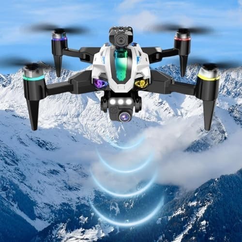 4K Foldable Drone with Dual HD Cameras Obstacle Avoidance Brushless Motor GPS