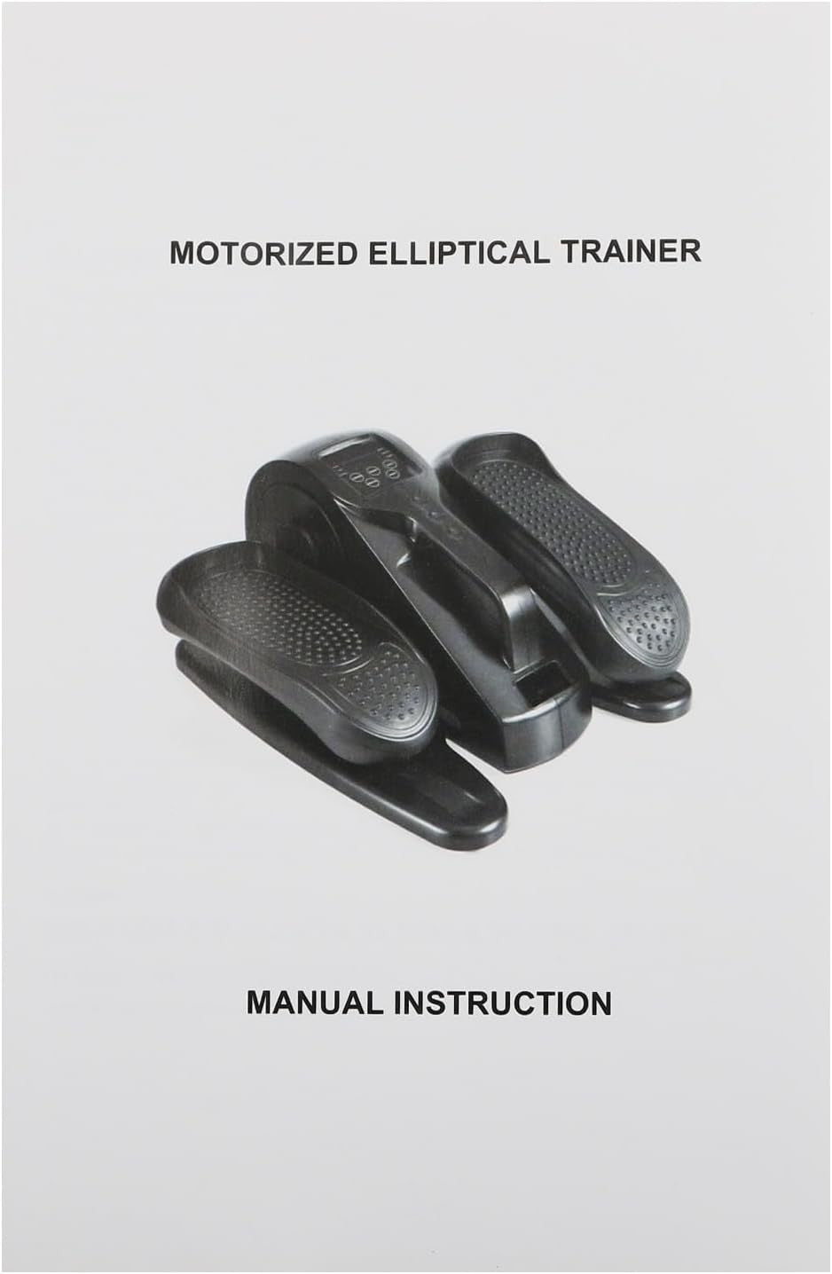 Under Desk Electric Elliptical Quiet Pedal Exerciser LED 5 Speed Motorised