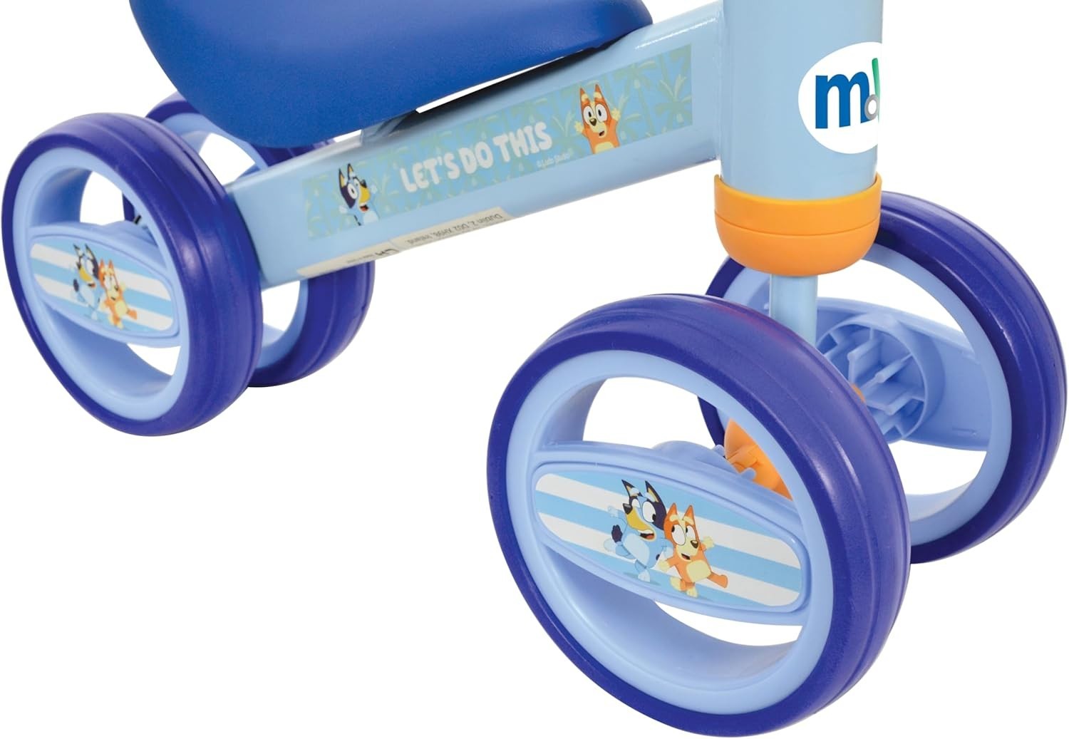 Kids Ride On Toy Toddler Push Scooter Foot to Floor Baby Bike Blue