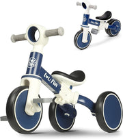 4 in 1 Kids Tricycle Balance Bike Toddler Trike Ride On Bike Age 1-4