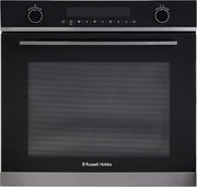 Dark Steel 59.5cm Built-in Electric Fan Oven & Microwave Combo