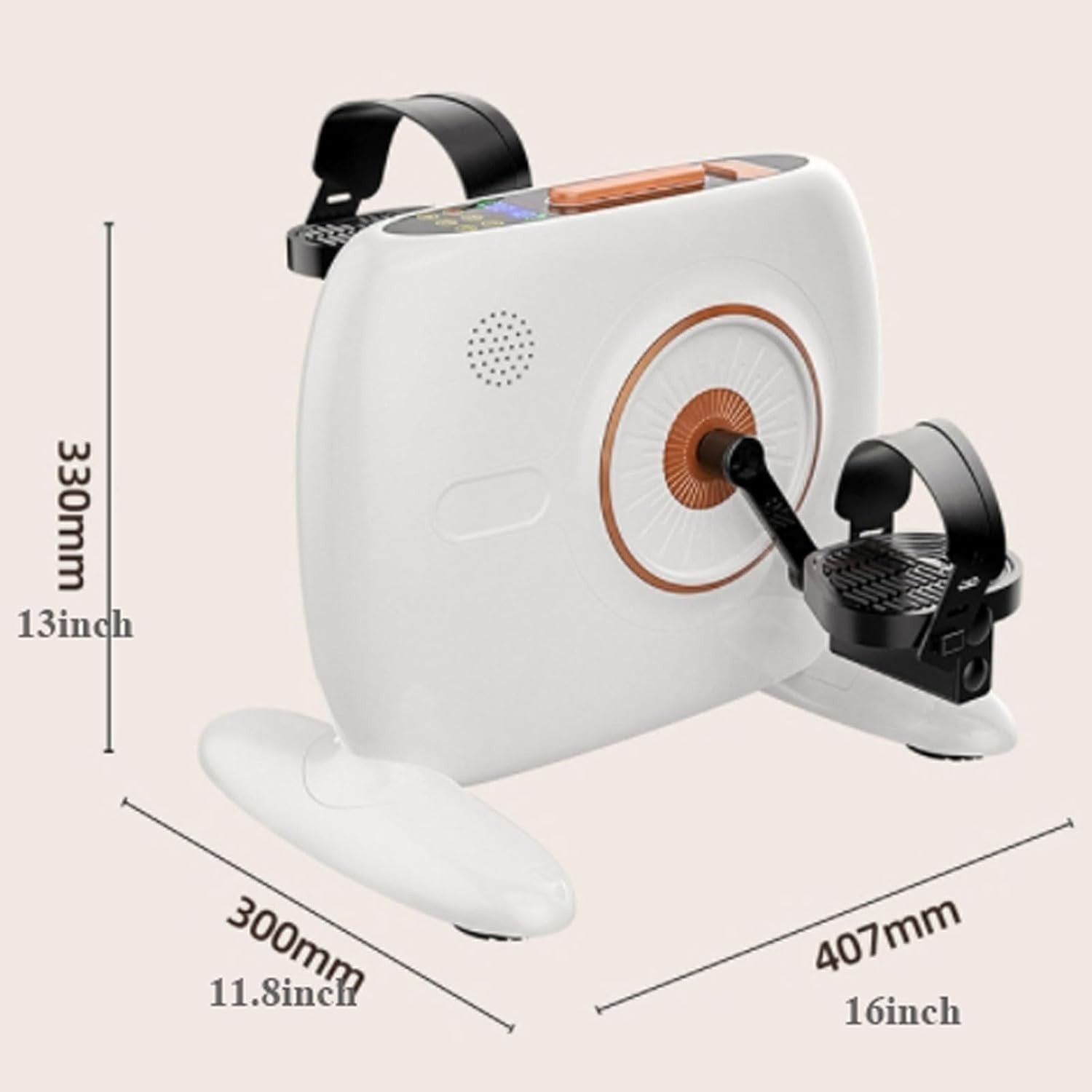 Intelligent Electric Pedal Exerciser 12 Speed Under Desk Rehab Bike