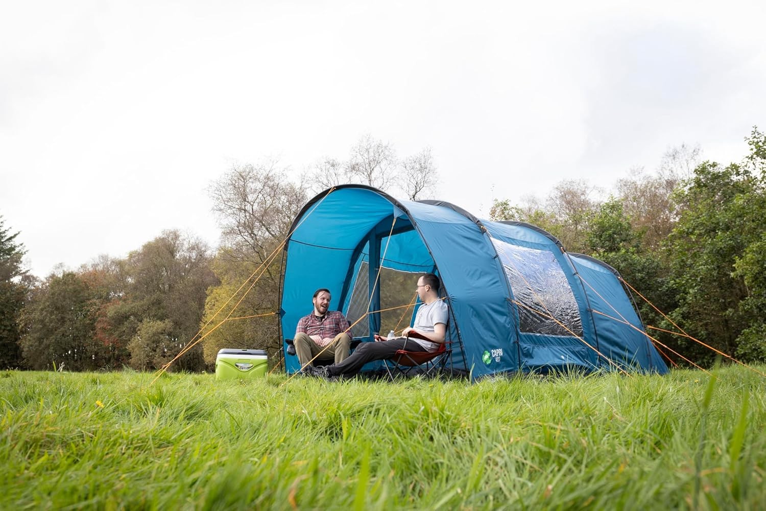 4 Person Family Camping Tent 3000mm Waterproof Tunnel w Canopy