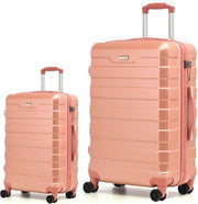 Hard Shell Cabin & Large Suitcase Set 20” 28” TSA Lock Spinner Wheels