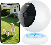 2K QHD Wireless Security Camera HDR Night Vision Alexa No Fees