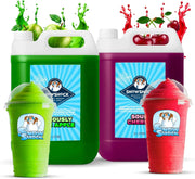 Slush Syrup Concentrate 2x5L Sour Apple & Cherry Ice Slush Drink Mix