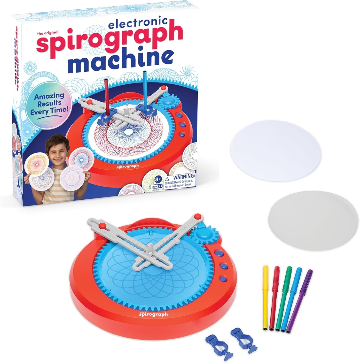 Electronic Spirograph Drawing Machine Automatic Art Toy for Kids Age 8+