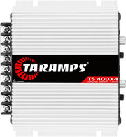 400W 4-Channel Full-Range Car Audio Amplifier Class D RCA Input