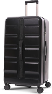 Extra Deep 101L Large Hard Shell Suitcase ABS 4+1 Spinner Wheels TSA Lock