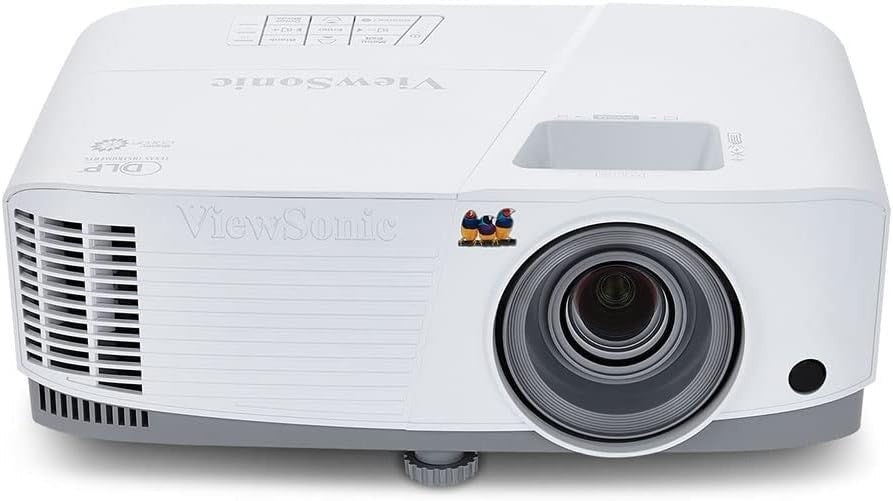 4000 ANSI WXGA Projector 1280x800 HDMI 300″ Screen Office Classroom
