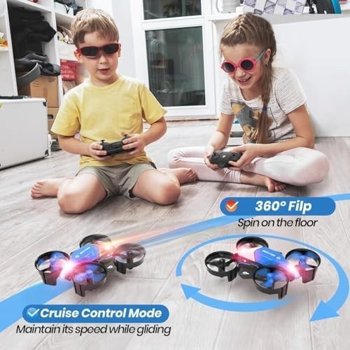 Holy Stone HS210F Mini Drone 2-in-1 RC Quadcopter LED Altitude Hold