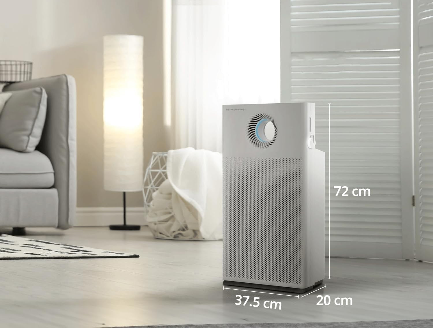 Smart Air Purifier CADR 402m³/h Directional Airflow Ultra Quiet 20dB