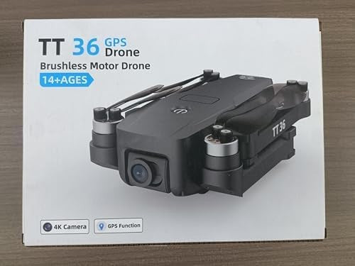 TT36 GPS Drone 4K Camera 5G WiFi Follow Me Circle Fly Brushless RC Quadcopter