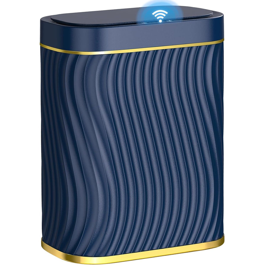 2.6 Gallon Touchless Bathroom Trash Can Slim Waterproof Smart Bin