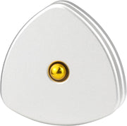 Silver Triangle Magnetic Fidget Coin Slider Silent Clicker EDC