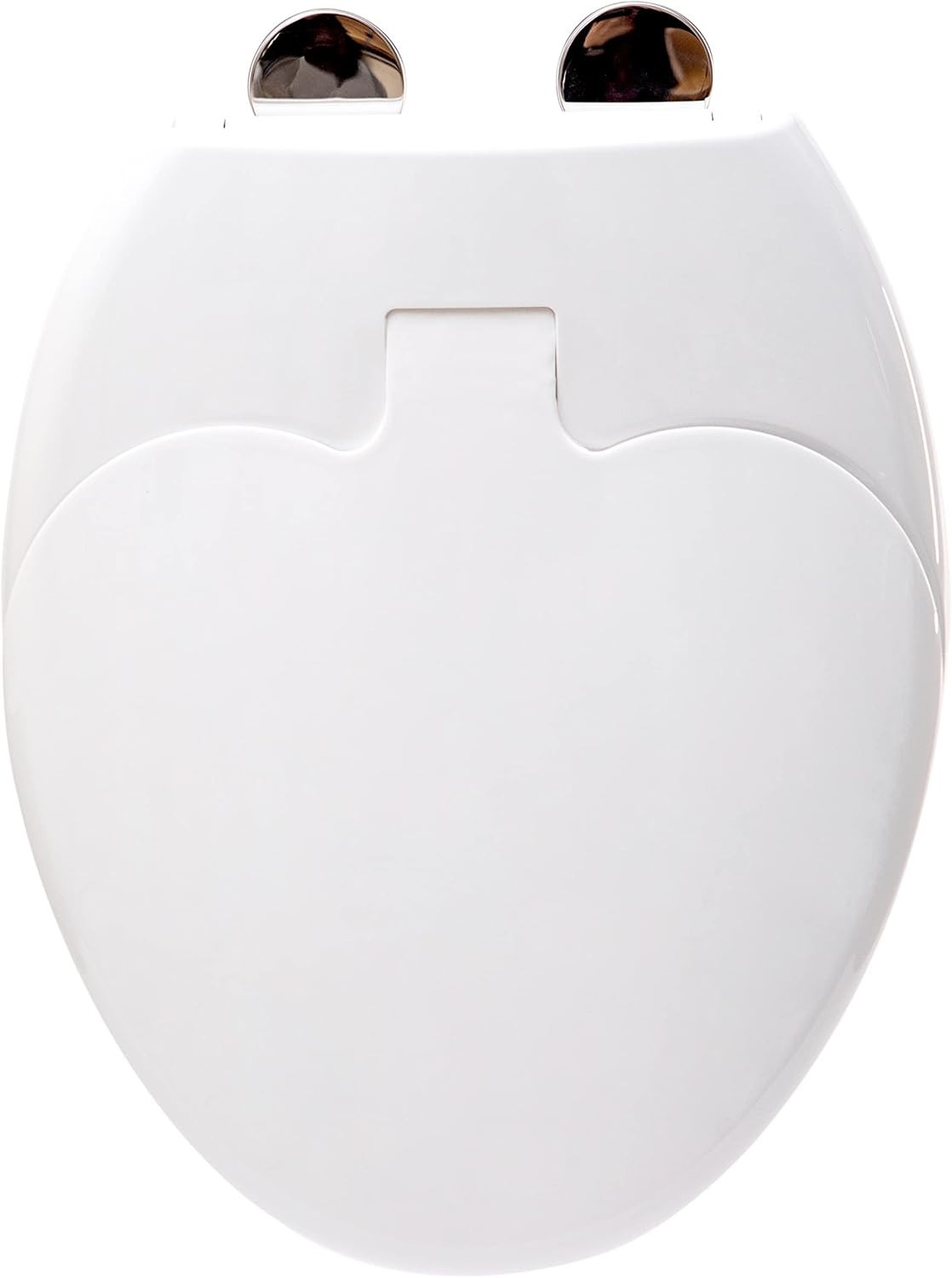 2-in-1 Family Toilet Seat Soft Close Child Seat Quick Release O-Shape PP