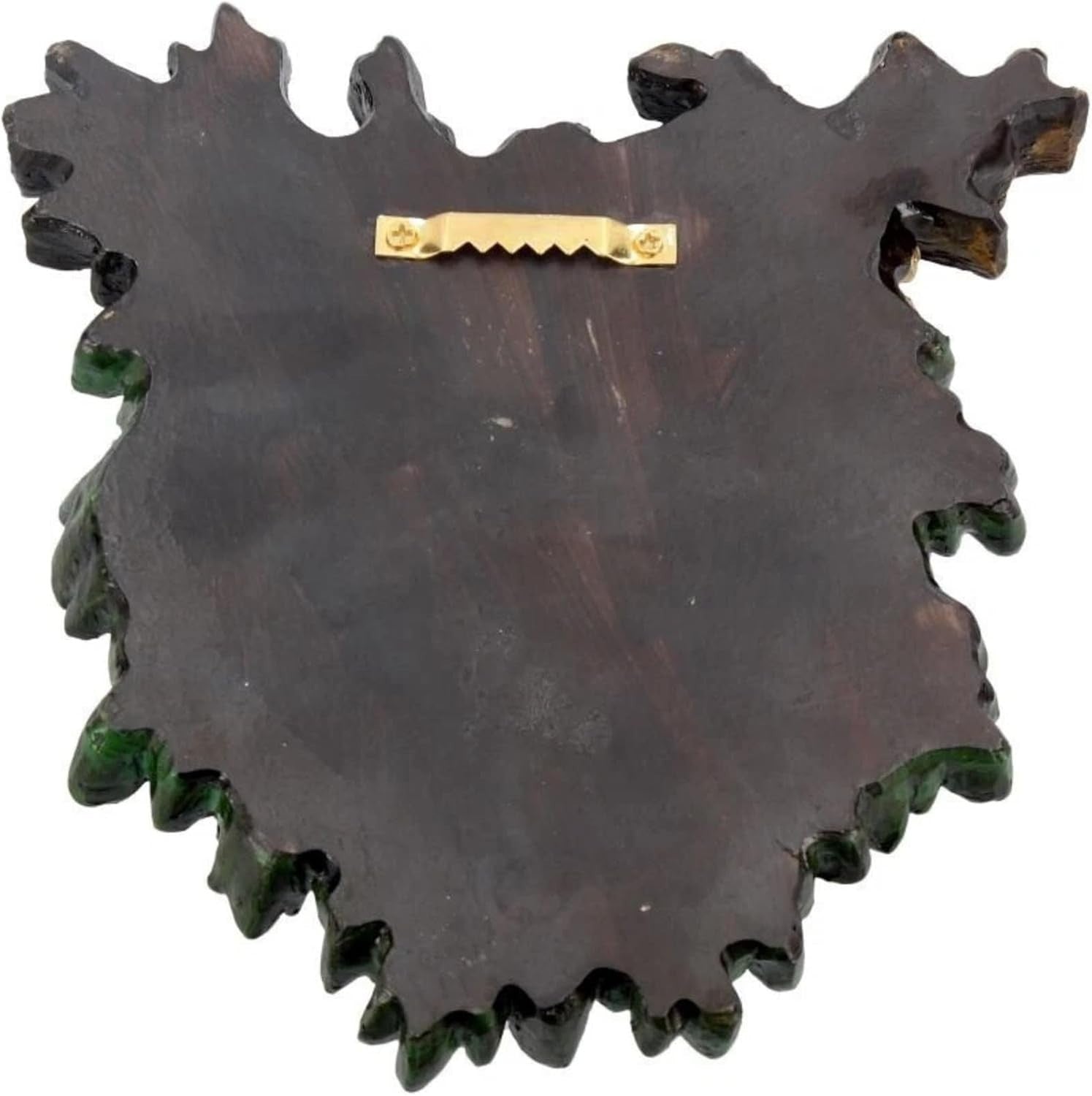 Green Man Wall Plaque Garden Ornament Resin Celtic Tree Spirit Face 15cm Decor