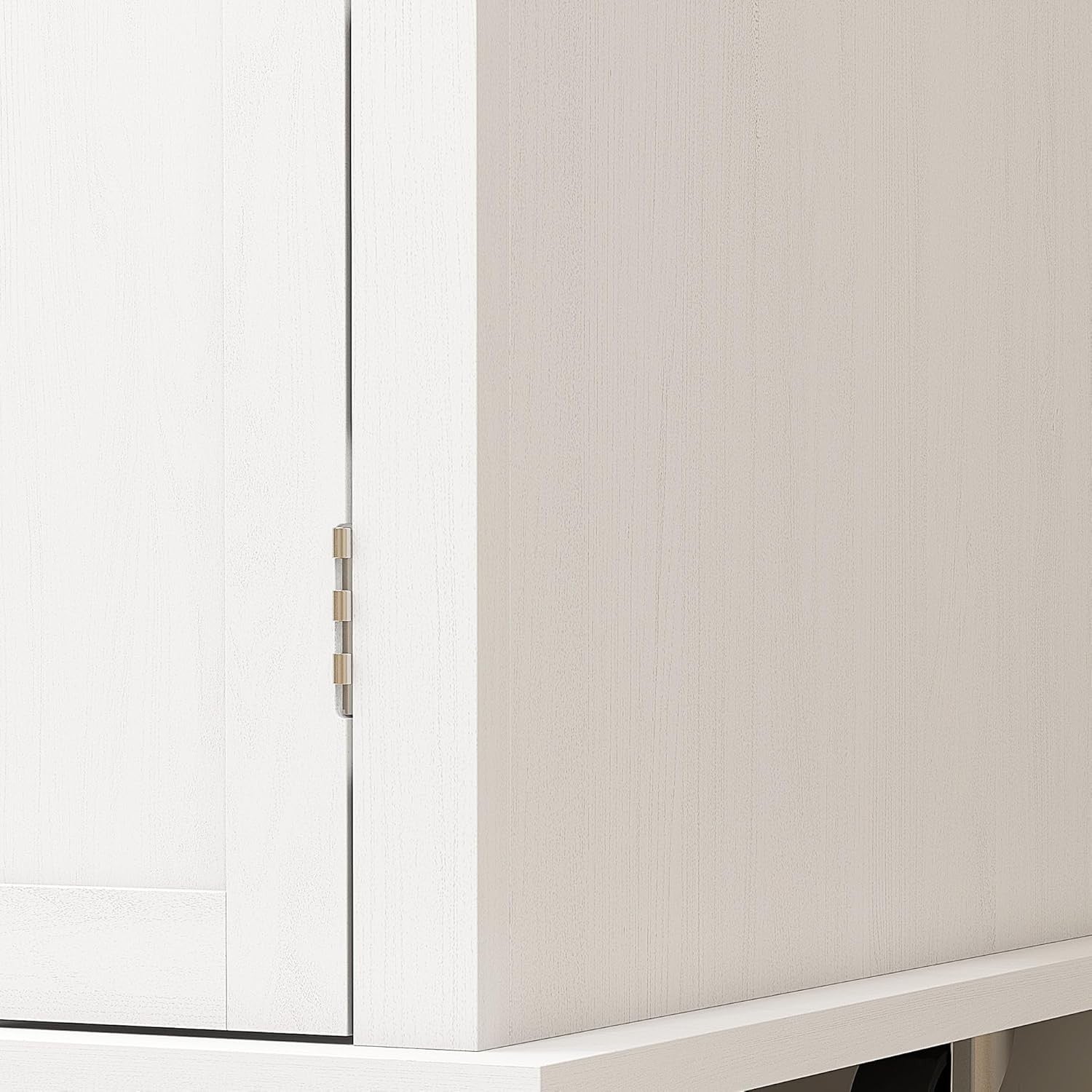 Kitchen Island Trolley on Wheels Storage Cabinet Drawers Shelves Wooden Top