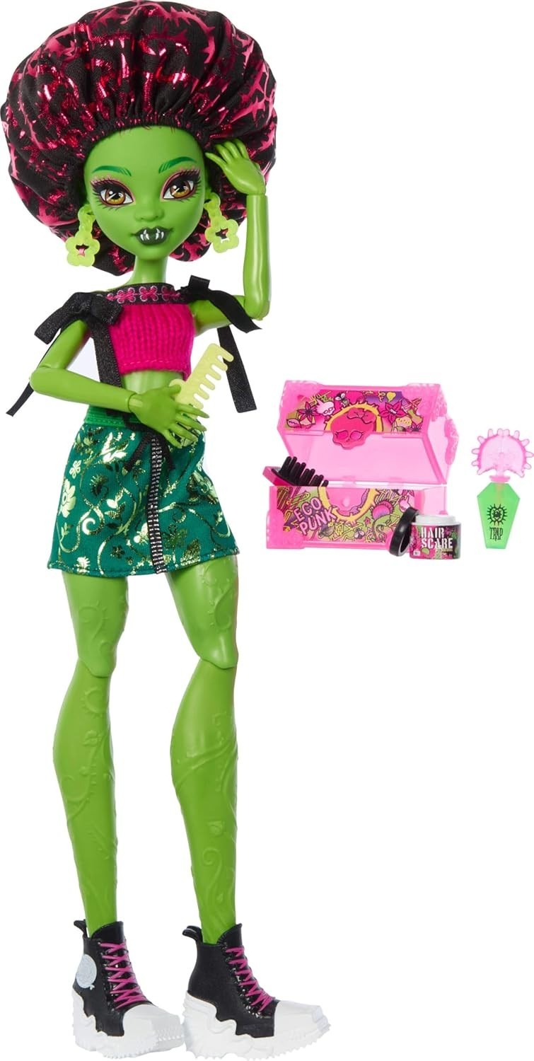Poseable Fashion Doll Mystery Surprise Set Haircare Beauty Accessories Gift