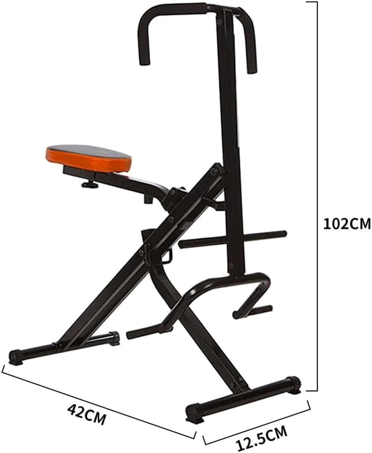 Foldable Squat Rider Hip & Leg Exercise Machine LCD Home Gym Trainer