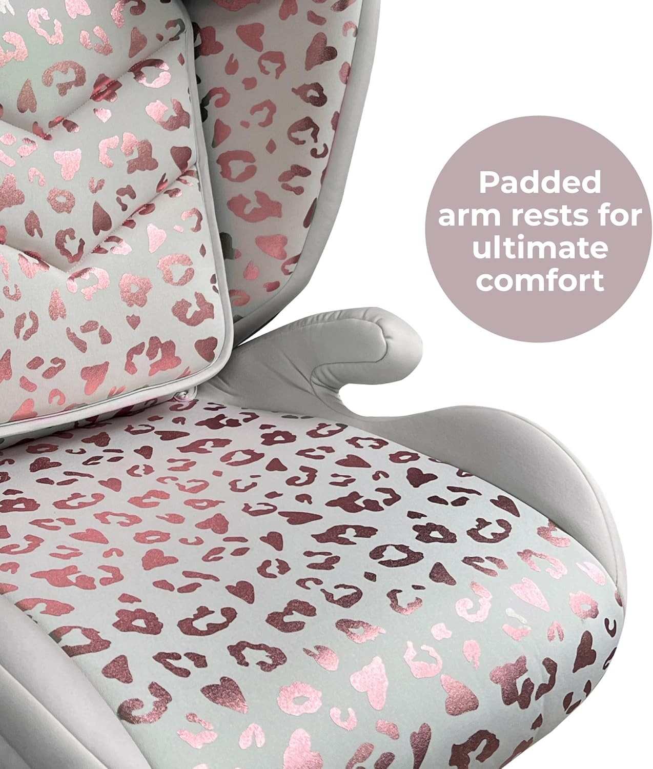 Highback Booster Car Seat ISOFIX Group 2/3 4–12Y Adjustable Headrest