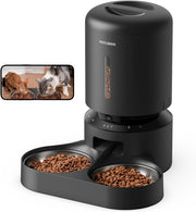Smart Pet Feeder with Camera WiFi App Control Dual Bowl 1080P HD