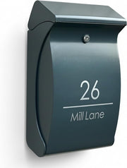 Lockable Wall Mounted Mailbox Outdoor Weatherproof Post Box – Secure & Stylish