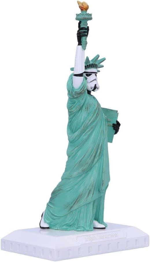 Statue of Liberty Stormtrooper Figurine 16.5cm Resin Collectible Home Decor