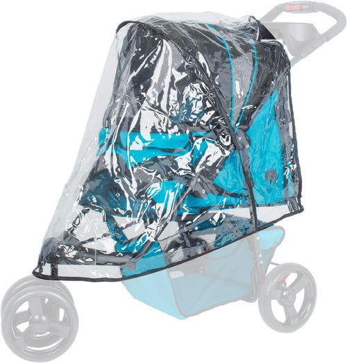 Universal Dog Stroller Rain Cover Windproof Clear Pet Pushchair Shield