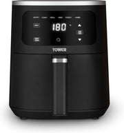 4L Digital Air Fryer 1300W | Rapid Heat Vortex Tech | Timer & Temp Control