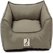 Large Waterproof Dog Bed 90x70cm Washable Basket Green