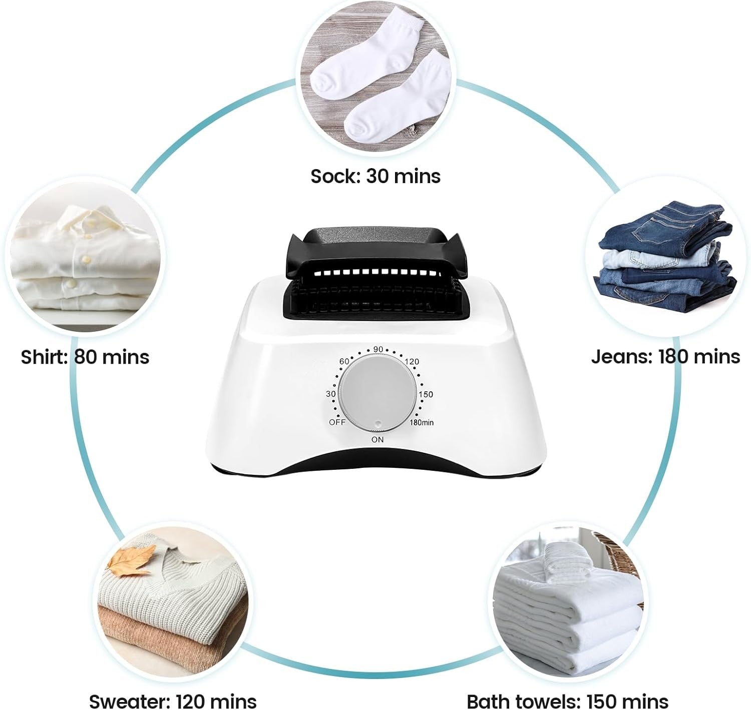 1000W Heated Clothes Airer With Cover Electric Indoor Dryer 2 Tier Timer