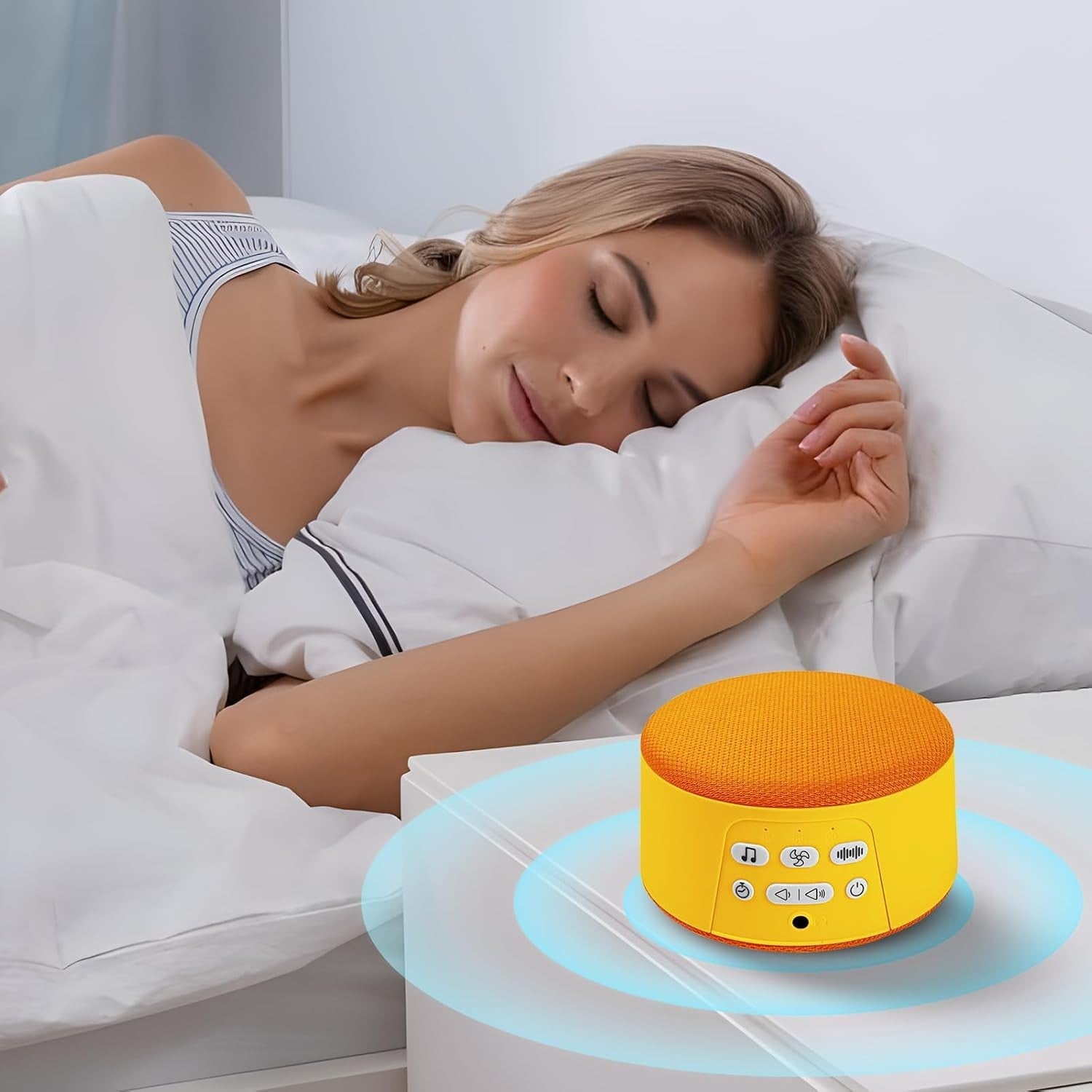 Portable White Noise Machine - Sleep Aid for Babies, Kids & Adults
