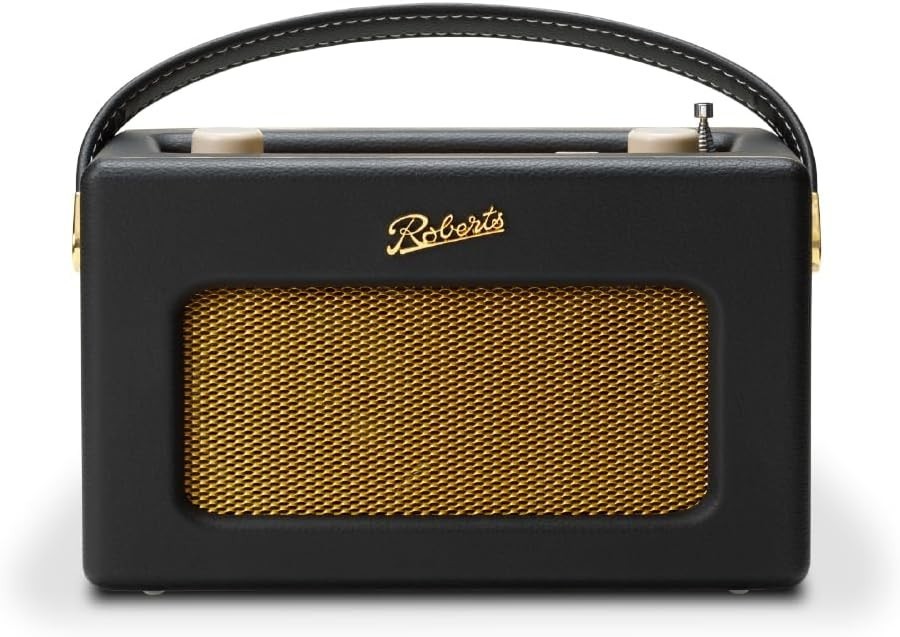 Portable FM/DAB/DAB+ Internet Radio with Bluetooth & Wi-Fi Black
