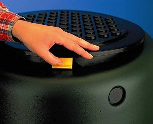 114L Garden Water Butt With Stand & Rainwater Diverter Green Slim Line