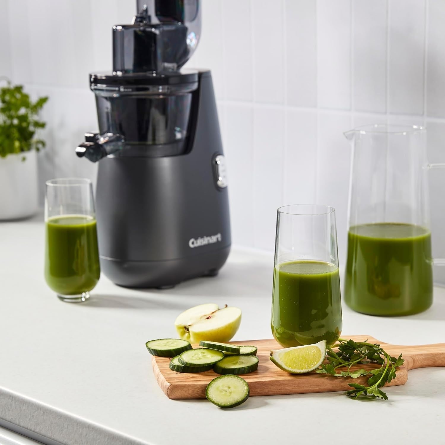 Slow Juicer Masticating Juice Extractor Easy Clean High Yield Metal Body
