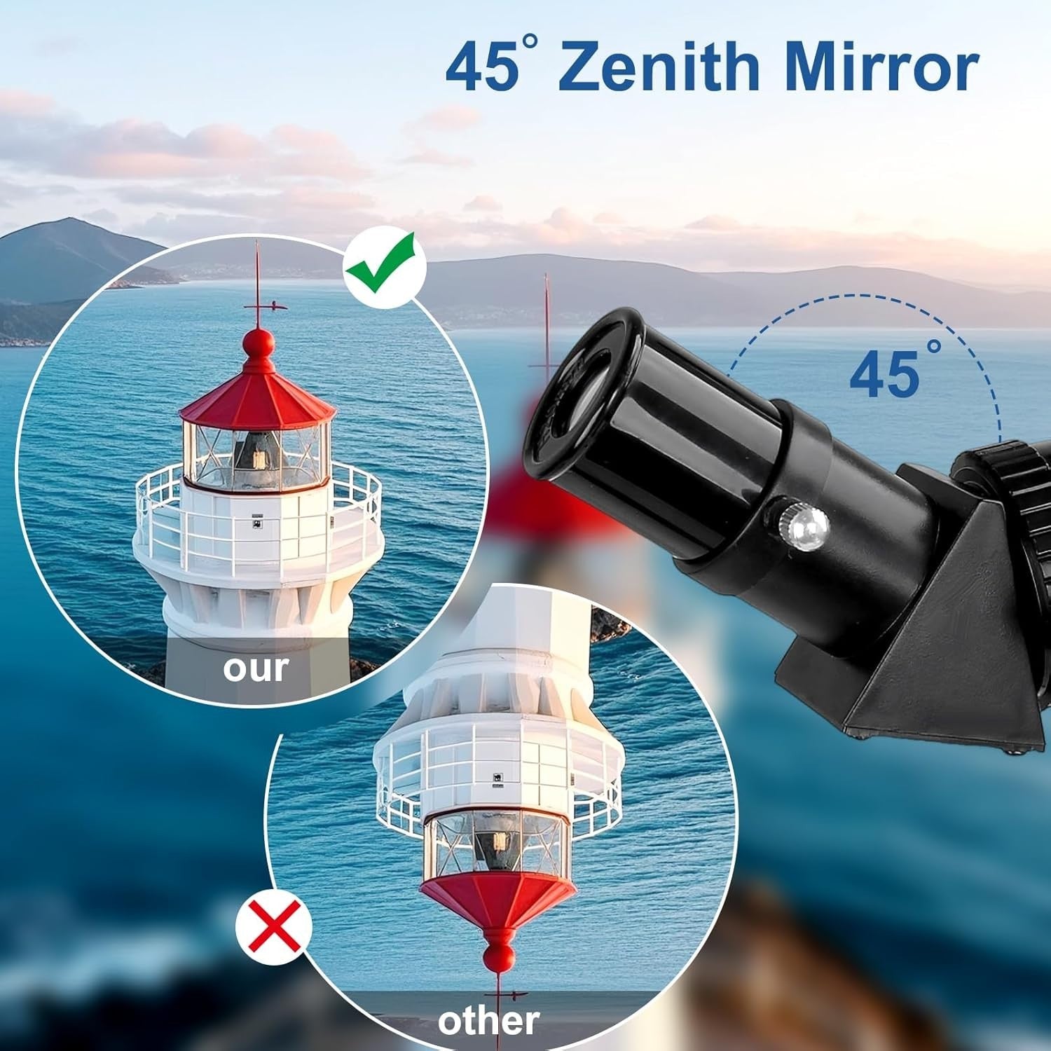 70mm 400mm Telescope | HD Refractor | Tripod Phone Adapter Travel Kit