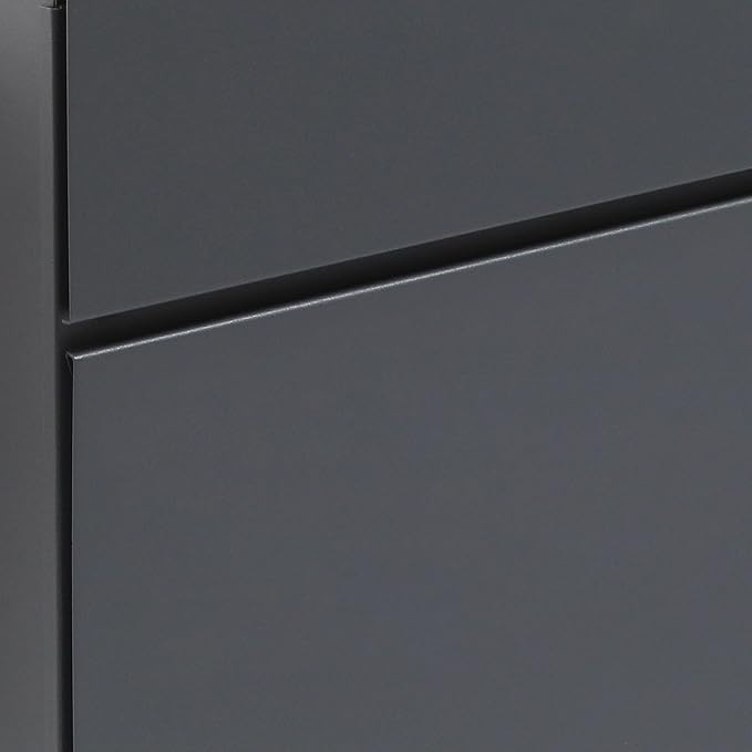 Wall Mounted Mailbox Secure Powder Coated Steel Letterbox with Newspaper Slot