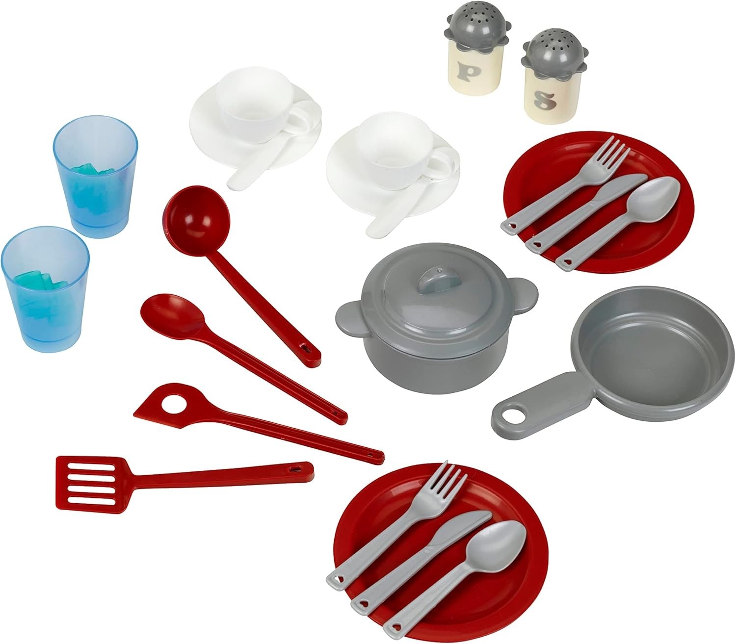 Kids Play Kitchen Ice Dispenser Sound Effects Cooking Toy Set
