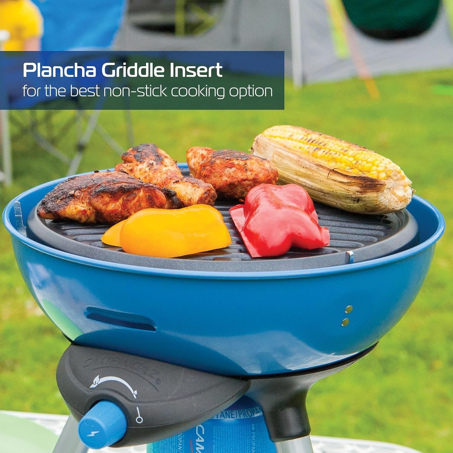 Portable Gas BBQ Party Grill 2000W | Compact Outdoor Camping Cooker