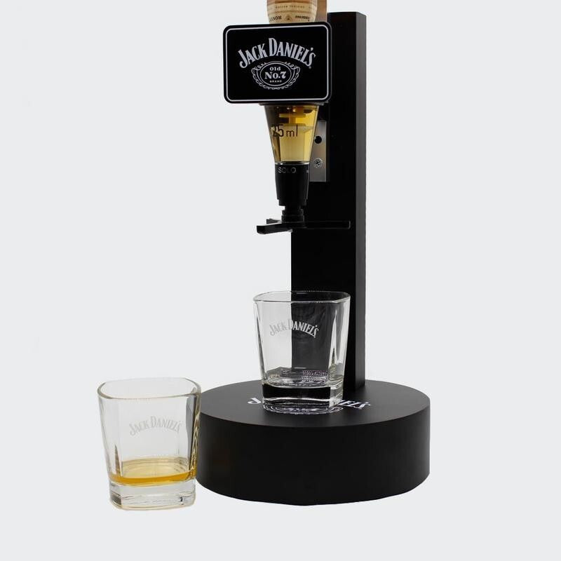 Jack Daniel's Whiskey Spirit Dispenser Stand – Bar Optic Drink Pourer Gift