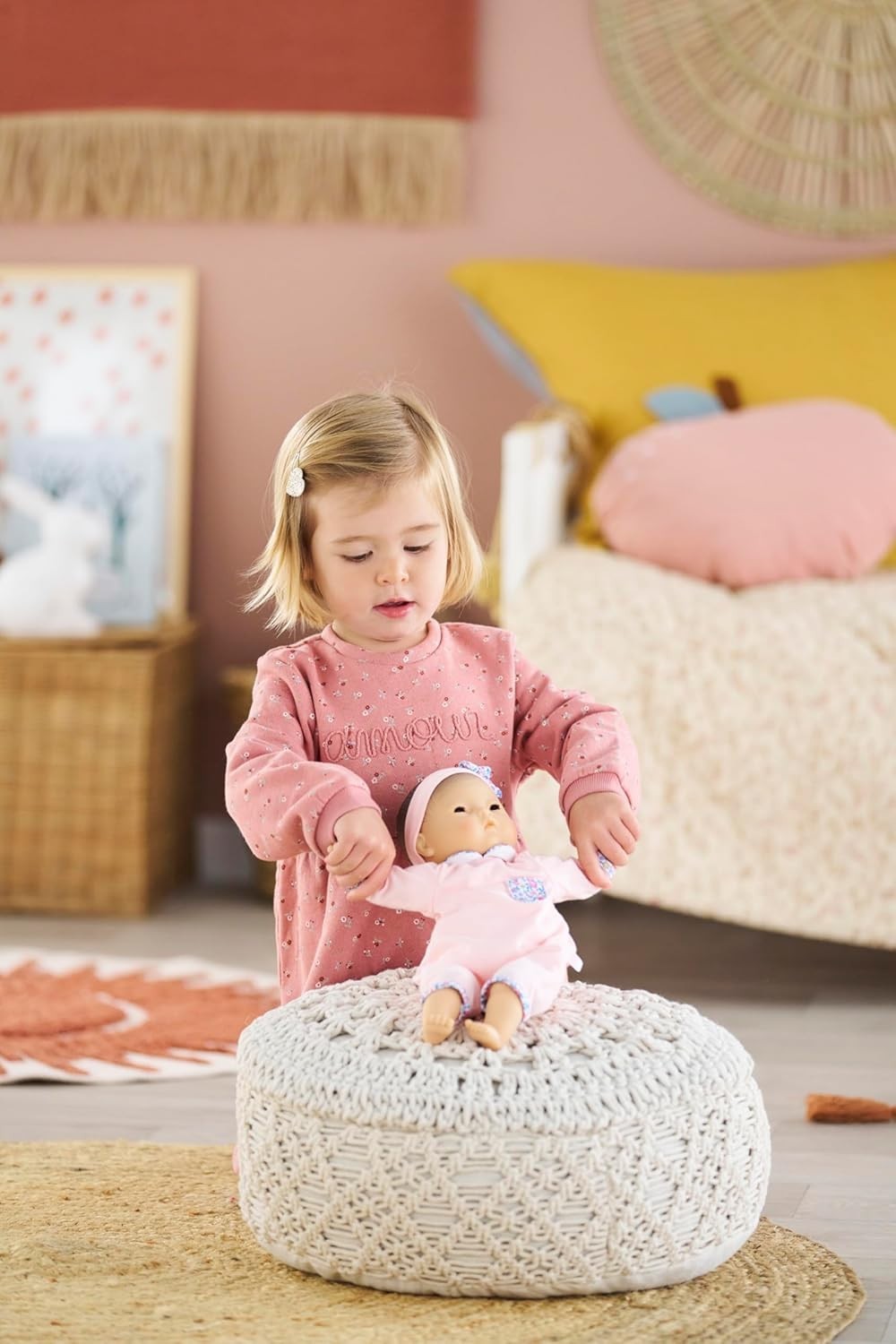 12-Inch Soft Body Baby Doll Sleeping Eyes Vanilla Scent Toddler