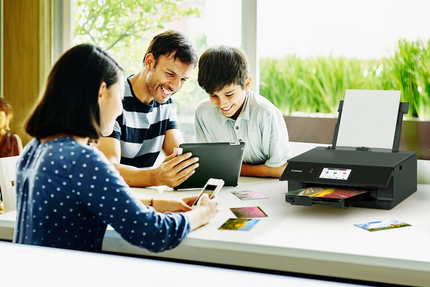 Wireless All-in-One Photo Printer A4 Duplex 6-Ink Black