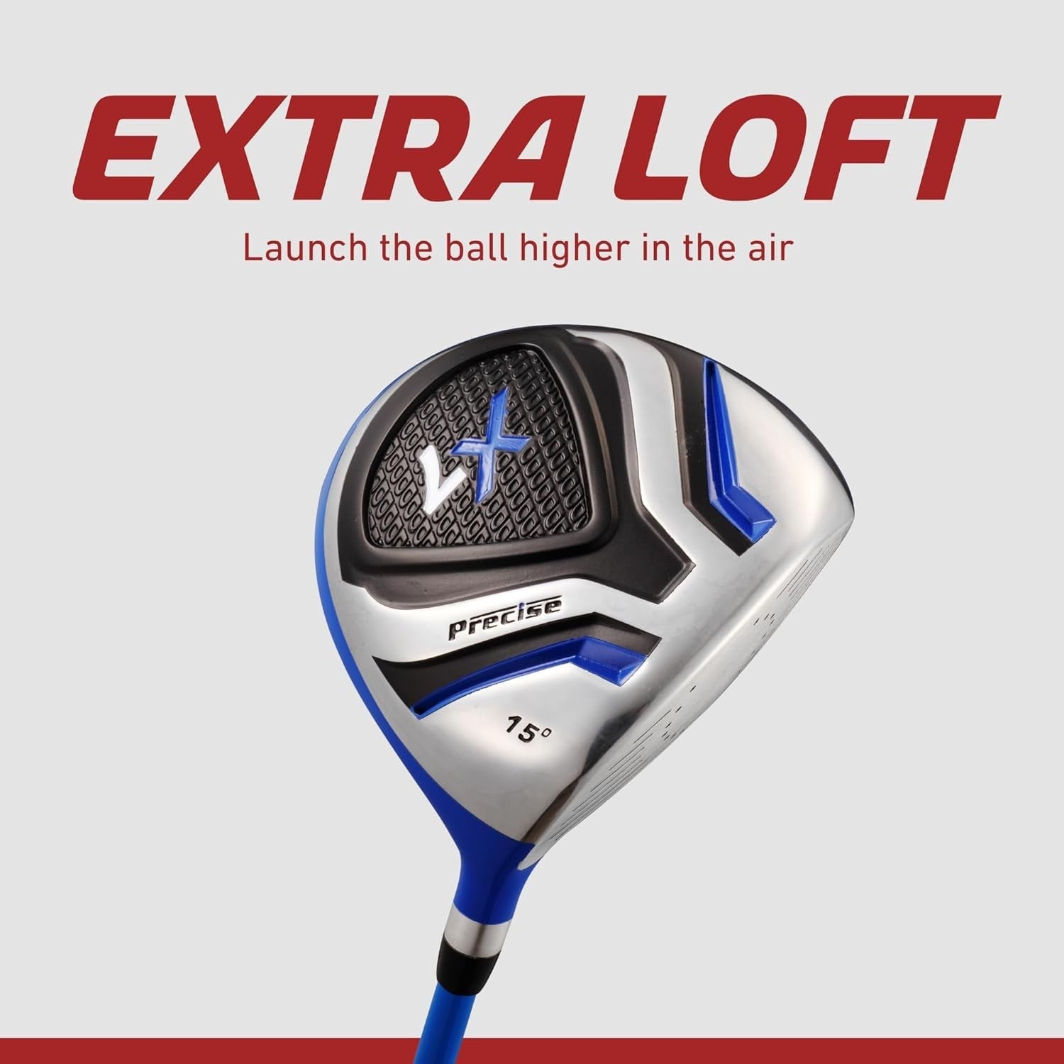 Left Hand Junior Golf Club Set Ages 9–12 Lightweight Graphite Stand Bag
