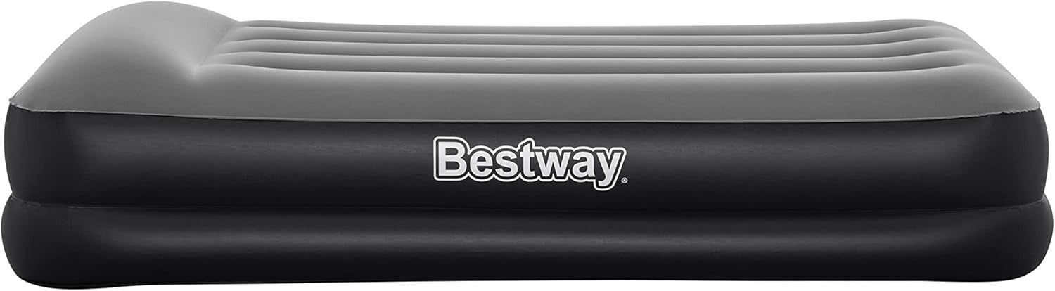 Twin Air Mattress with Built-In Pump – Portable Inflatable Bed for Adults