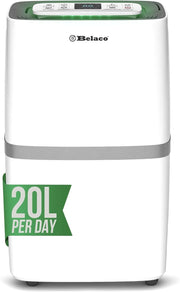20L Home Dehumidifier Quiet Energy Efficient Laundry Dry Digital Display