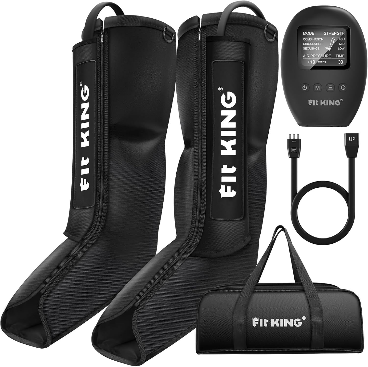 Leg Compression Massager for Circulation Pain Relief Swelling Recovery