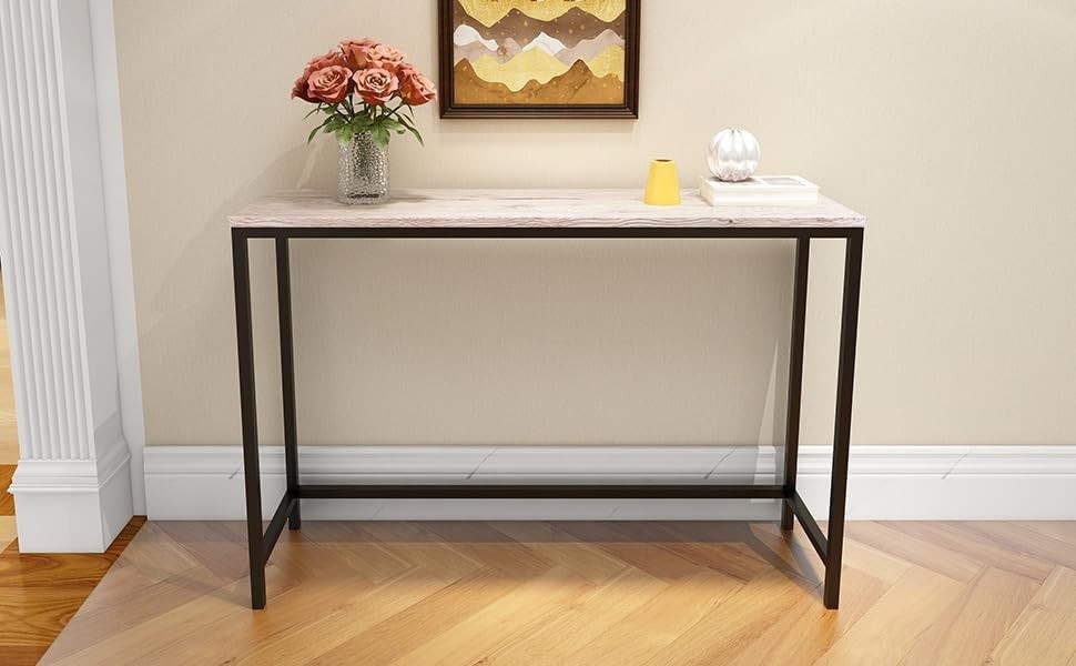 Narrow Console Table Hallway Entryway Desk – Slim, Stylish & Sturdy