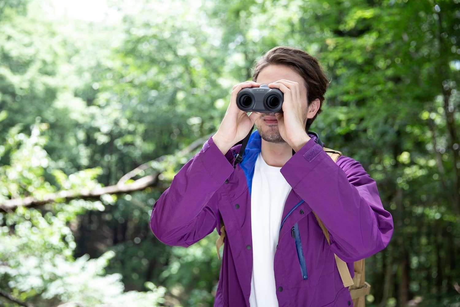 10x20 Compact Image-Stabilised Travel Binoculars Lightweight HD Optics